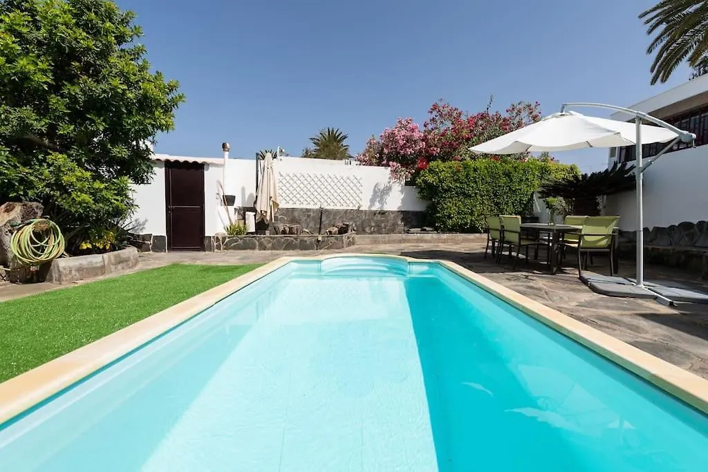 Villa El Trebol De 4 Hojas, Junto Al Mar, Piscina Privada San Bartolome de Tirajana  San Bartolome de Tirajana (Gran Canaria)