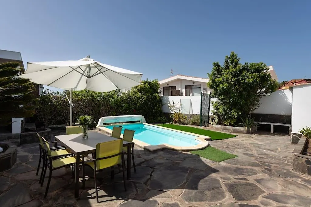 Villa El Trebol De 4 Hojas, Junto Al Mar, Piscina Privada San Bartolome de Tirajana